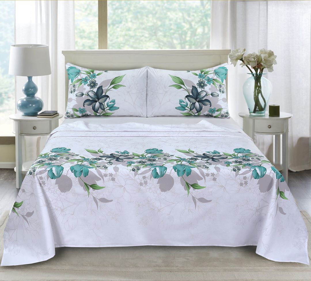 3 Piece Bed Sheet Set - BSK-24-PC-10003
