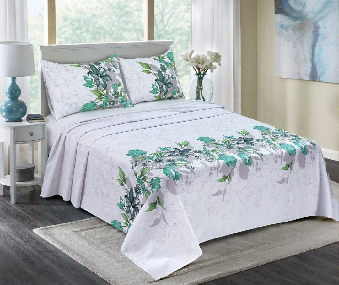 3 Piece Bed Sheet Set - BSK-24-PC-10003