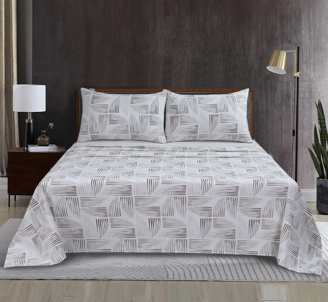 3 Piece Bed Sheet Set - BSK-24-PR-10004