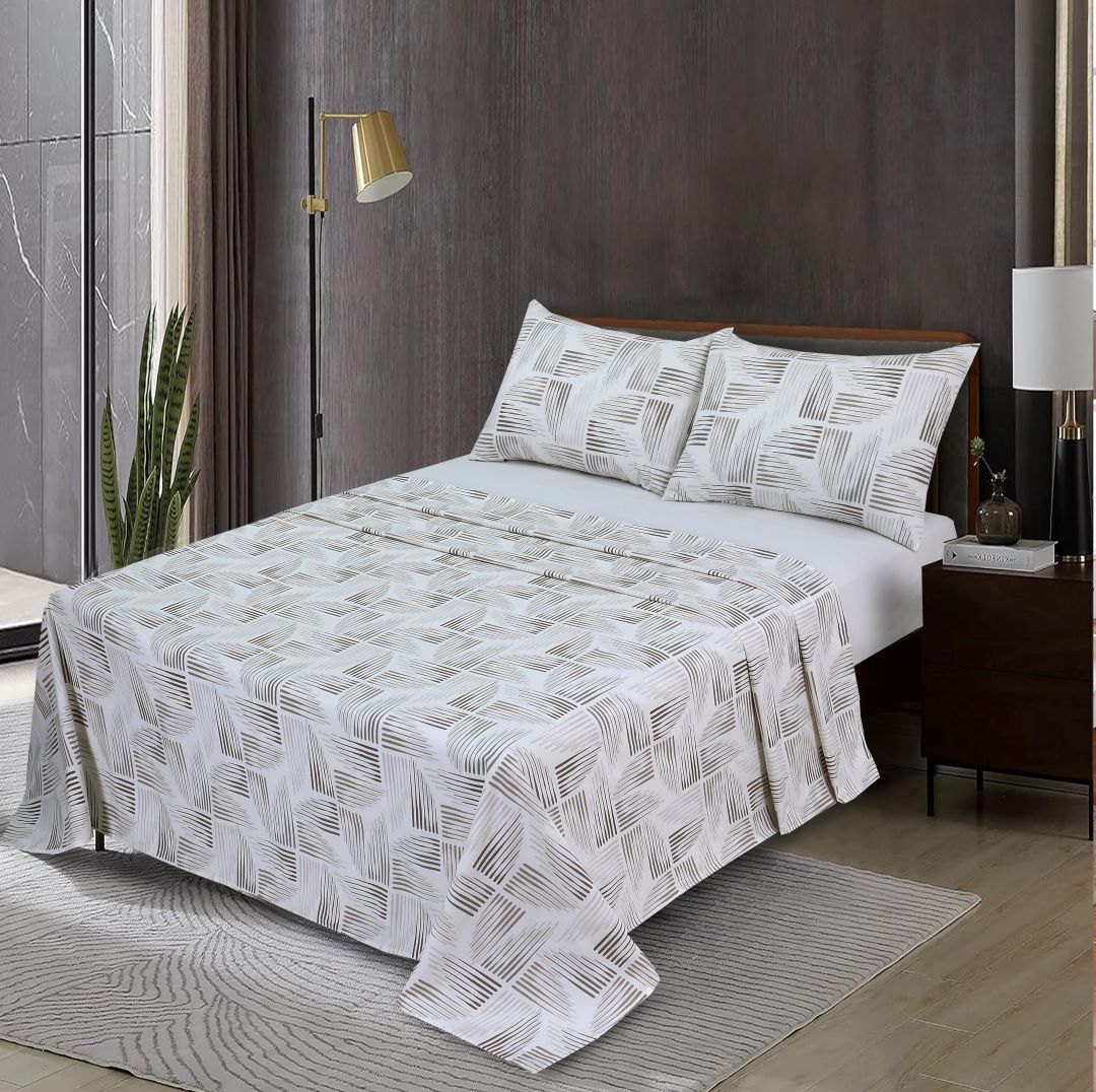 3 Piece Bed Sheet Set - BSK-24-PR-10004