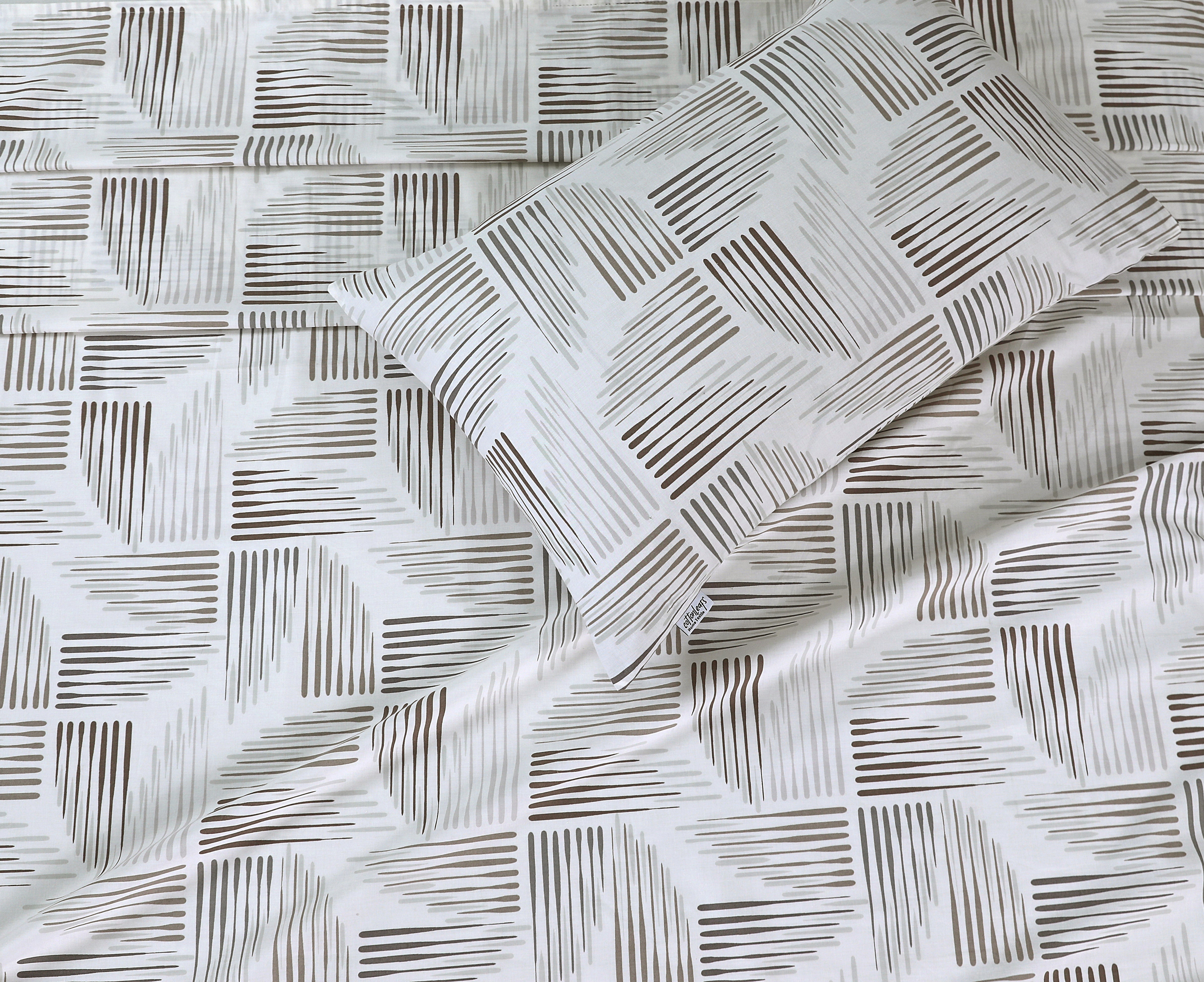 3 Piece Bed Sheet Set - BSK-24-PR-10004