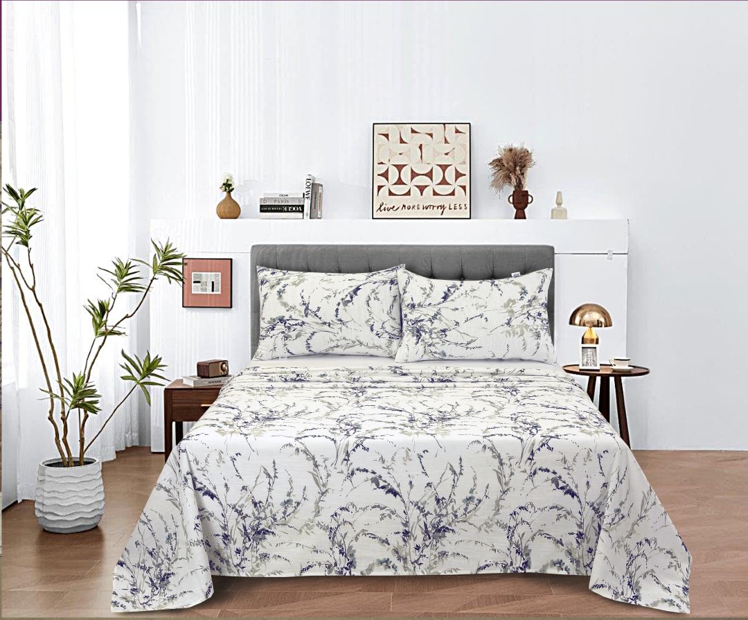 3 Piece Bed Sheet Set - BSK-25-DK-5011